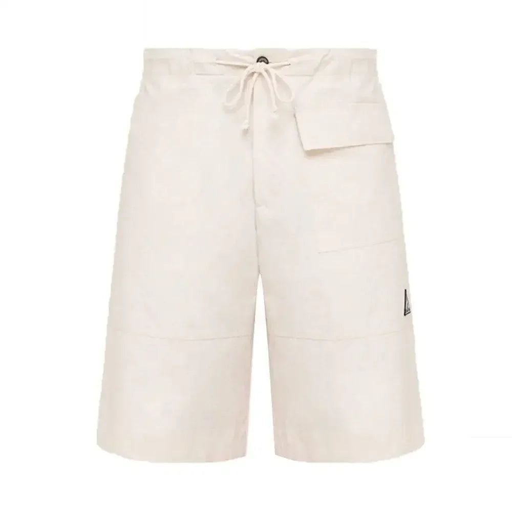 Jil Sander Patch Logo Cargo Shorts Off White - AFV Clothes