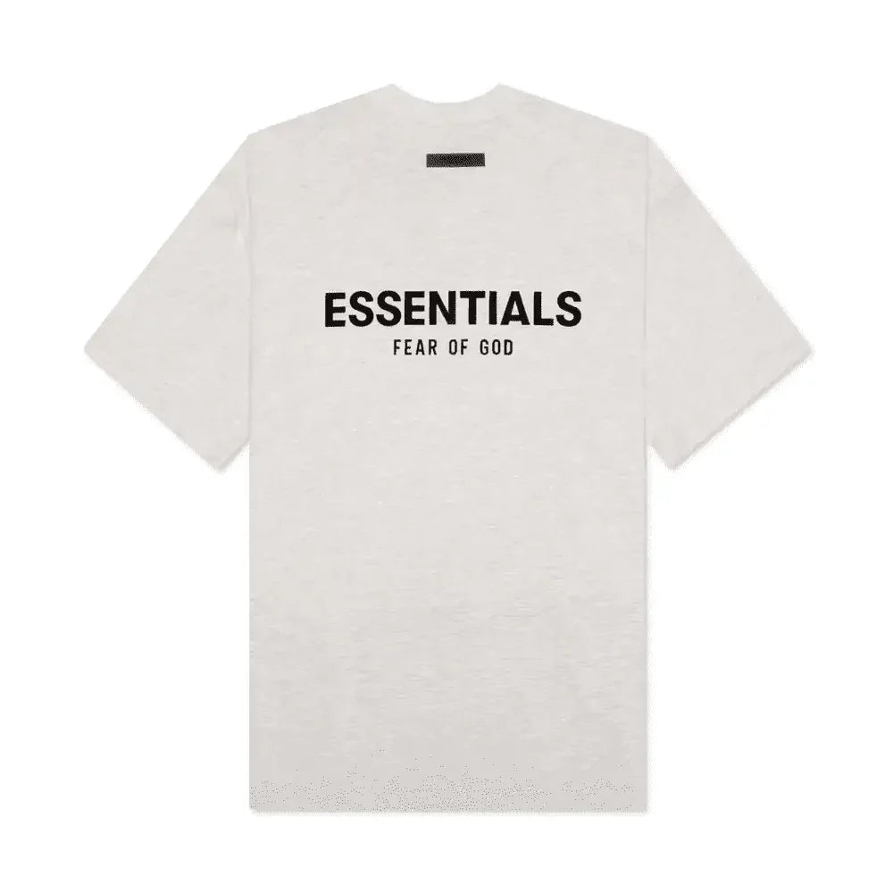 Fear of God Essentials Core Collection Tee Light Oatmeal - AFV Clothes