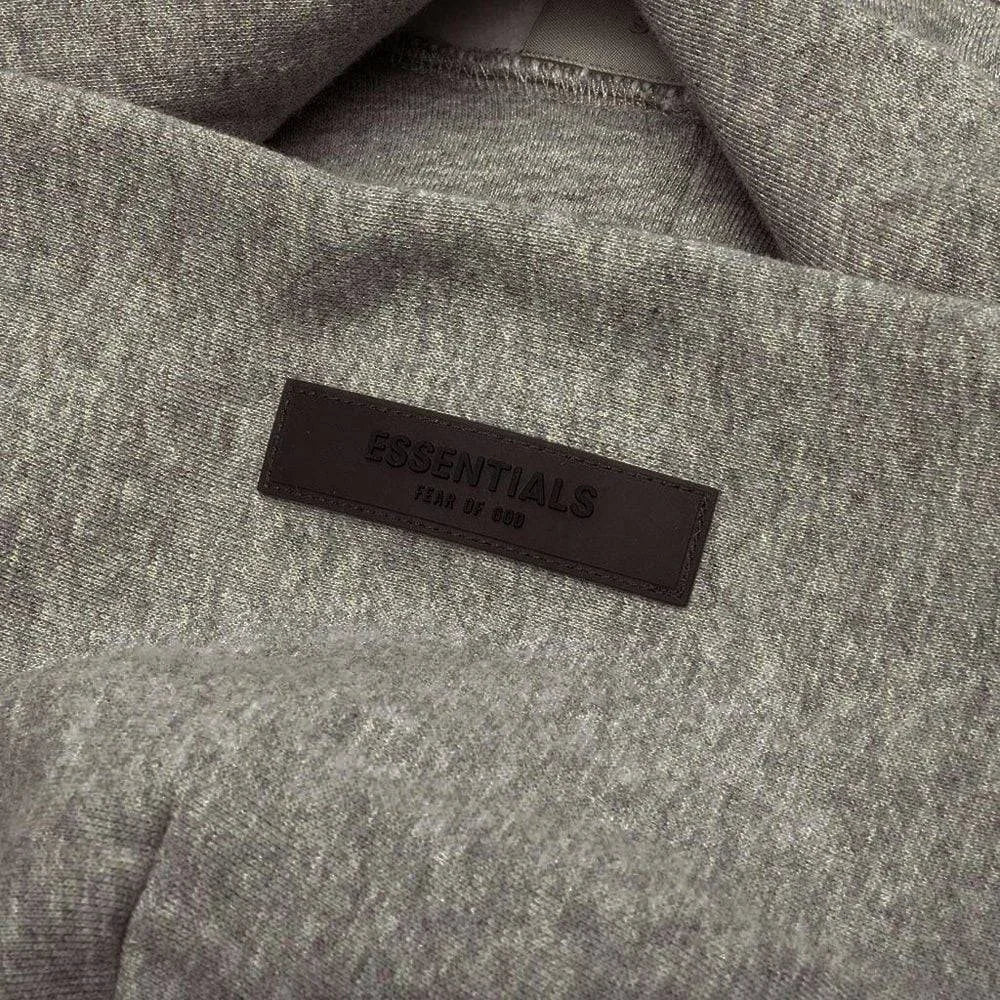 Fear of God Essentials Core Collection Hoodie Dark Oatmeal - AFV Clothes
