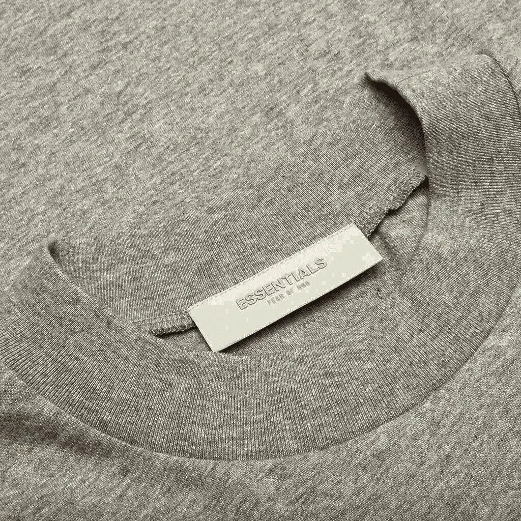 Fear of God Essentials Core Collection Tee Dark Oatmeal - AFV Clothes
