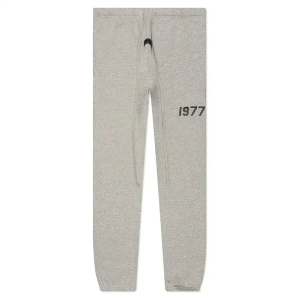 Fear of God Essentials 1977 Logo Sweatpants Dark Oatmeal - AFV Clothes