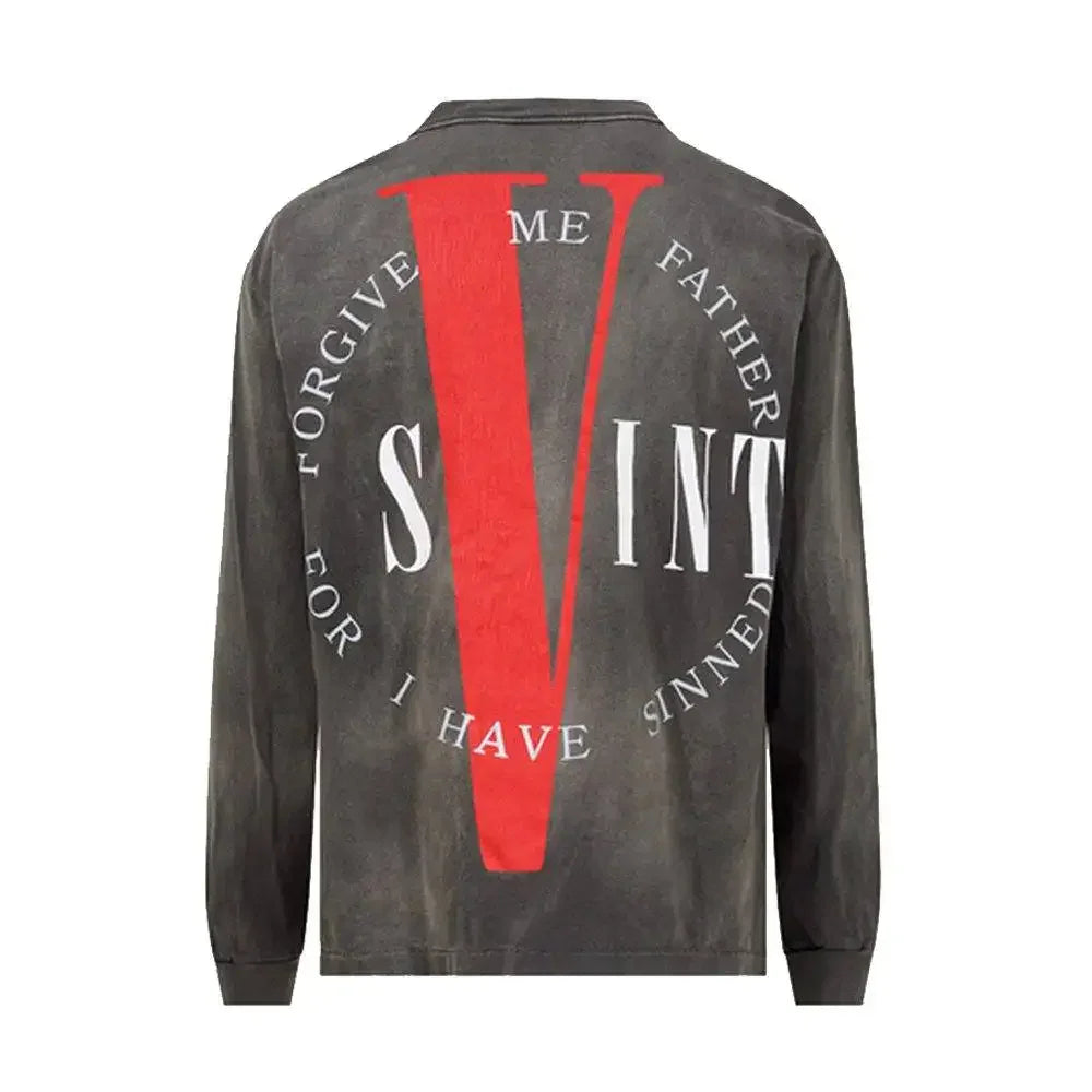 Saint Michael x VLONE Long Sleeve Tee - AFV Clothes