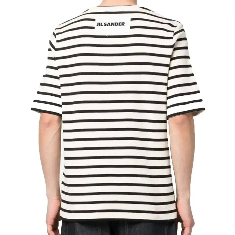 Jil Sander Stripe Print T-Shirt - AFV Clothes