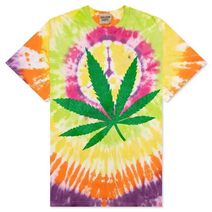 Gallery Dept. Weed Tee Tie Dye - AFV Clothes