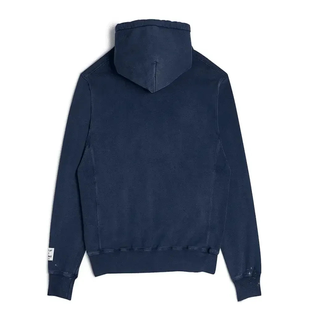 Gallery Dept. Paint Logo Hoodie Vintage Navy - AFV Clothes