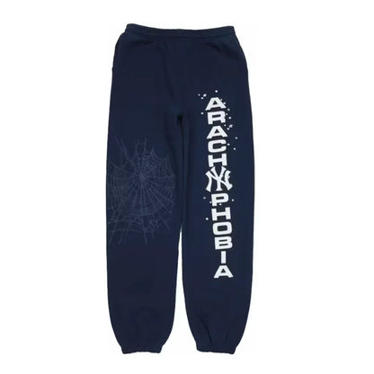 Sp5der Arach NY Phobia Sweatpants Navy - AFV Clothes