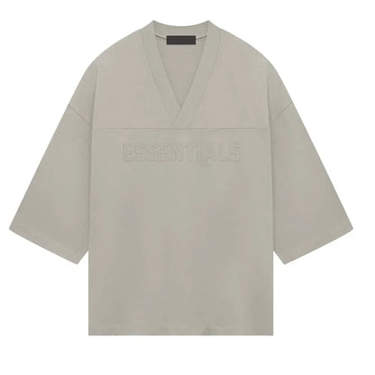Fear of God Essentials Heavy Jersey Football Tee Seal - AFV Clothes