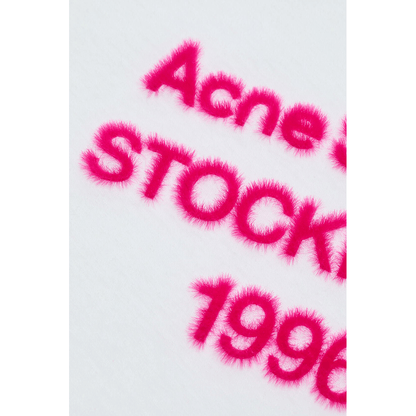 Acne Studios 1996 LOGO Long Sleeve RELAXED FIT Off white - AFewVibe