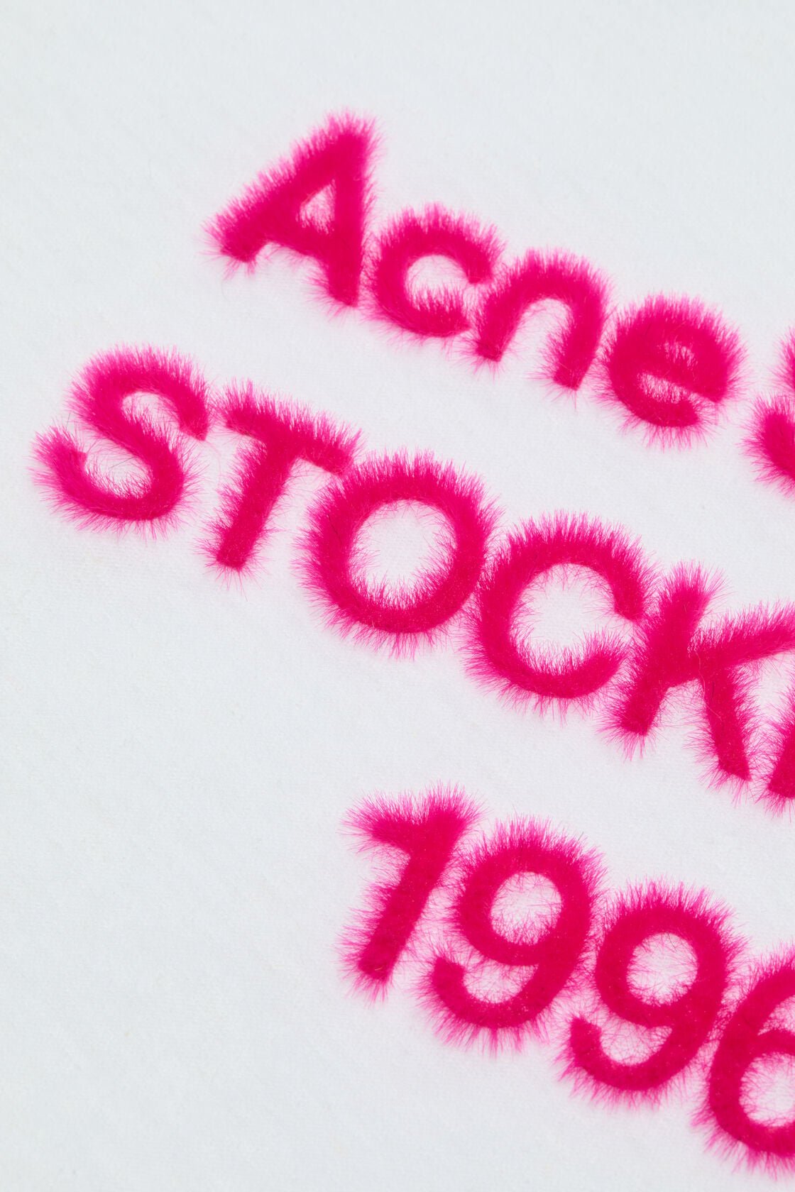 Acne Studios LOGO T-SHIRT RELAXED FIT Off white - AFewVibe