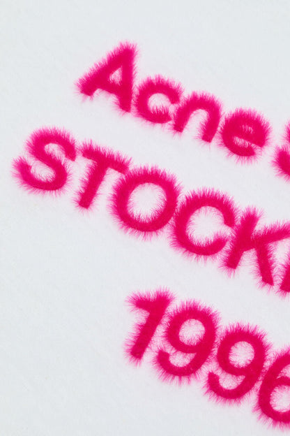 Acne Studios LOGO T-SHIRT RELAXED FIT Off white - AFewVibe