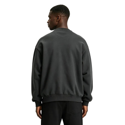 Acne Studios Zip Up 1996 Sweatshirt Black - Afewvibe