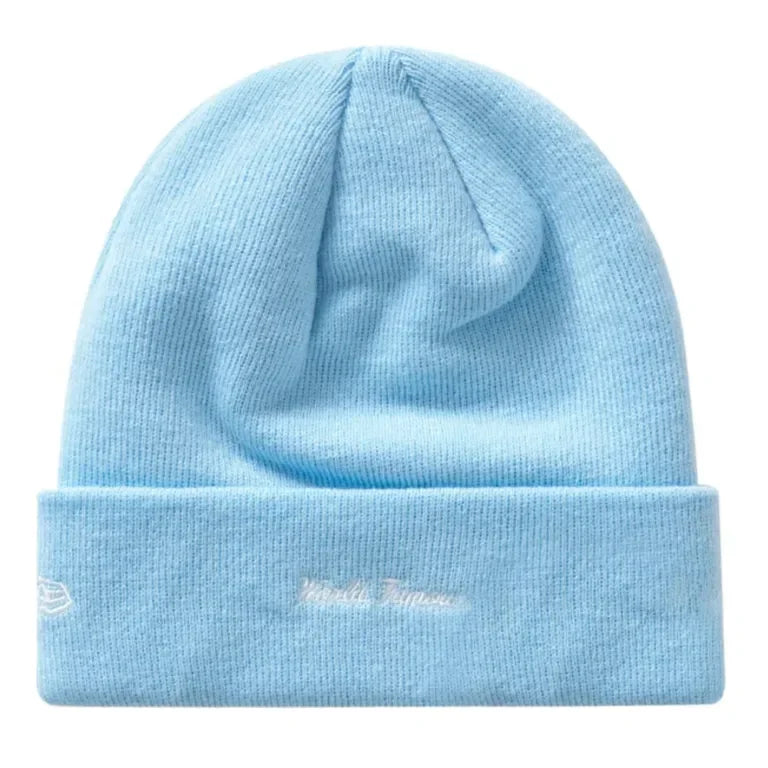 Supreme New Era Bandana Box Logo Beanie FW19 Light Blue - AFV Clothes