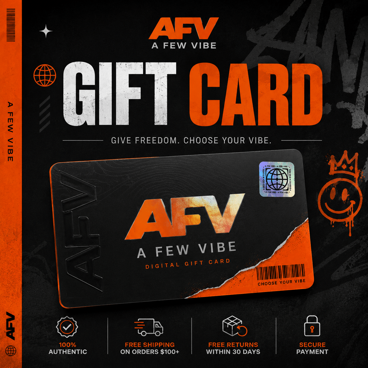 AFewVibe Digital Gift Card - AFewVibe