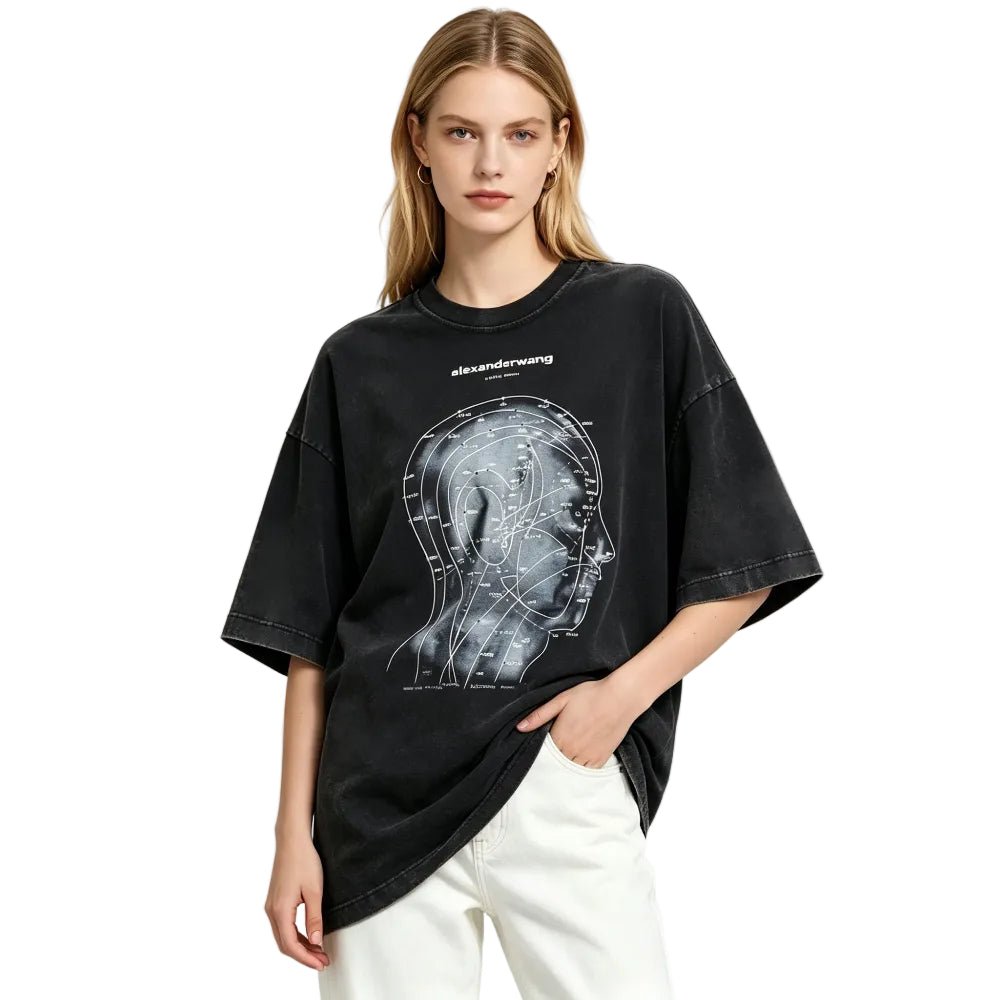 Alexander Wang Eastern Medicine Tee Washed Black – AFewVibe