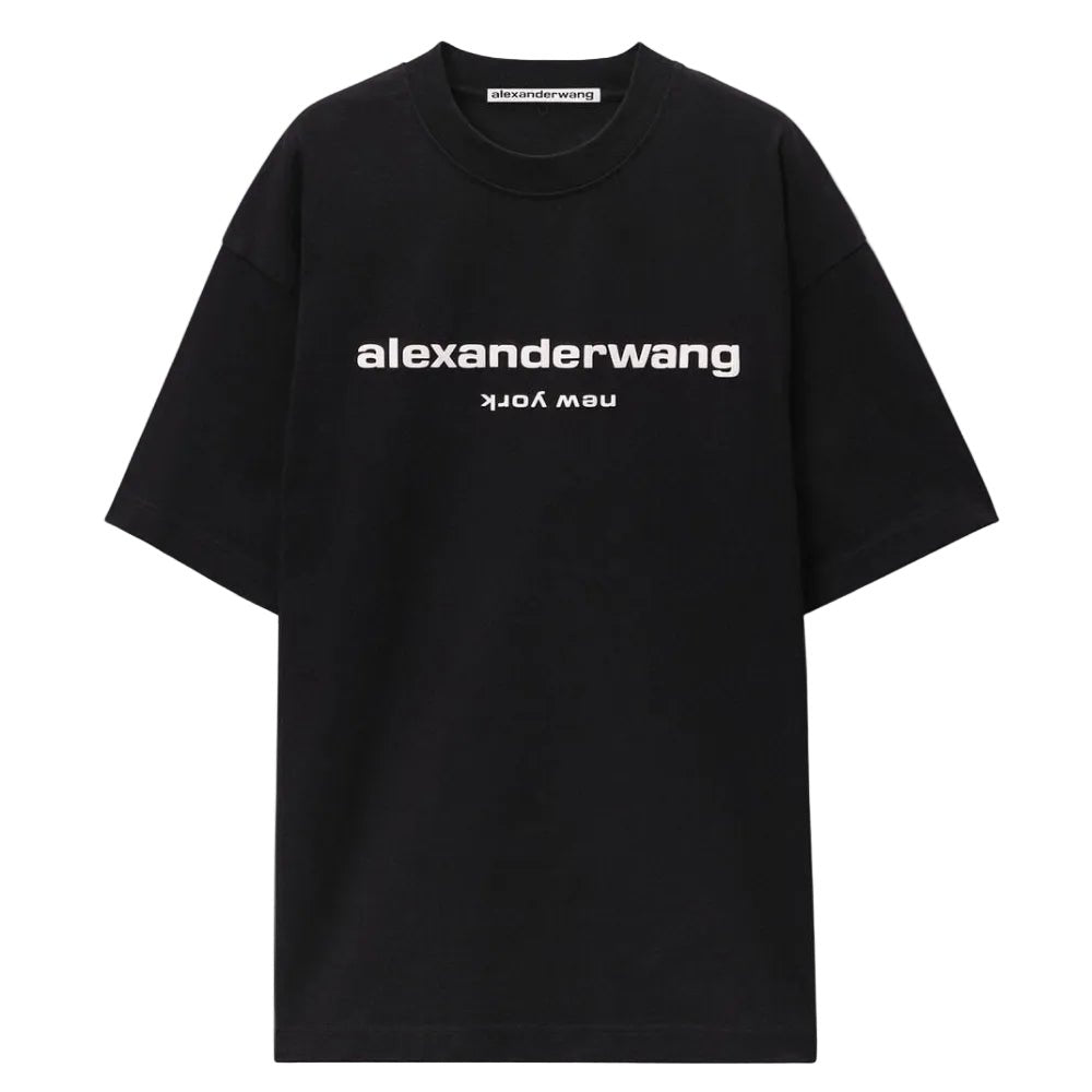 Alexander Wang Puff Logo Tee Black – AFewVibe