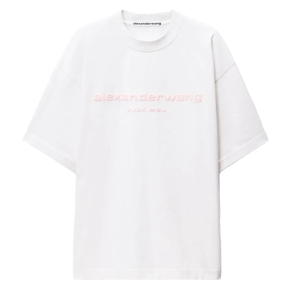 Alexander Wang Puff Logo Tee White – AFewVibe