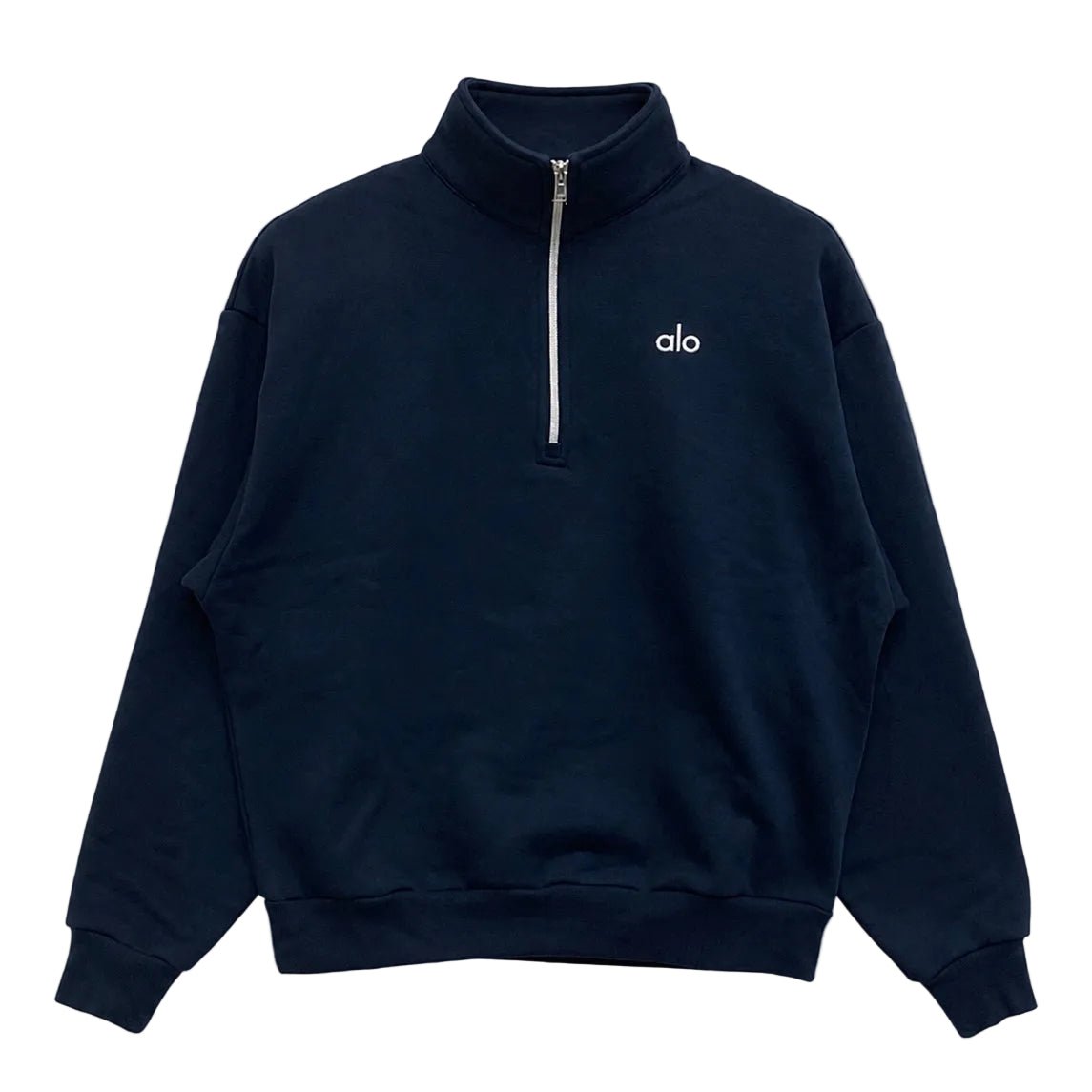 Alo Accolade quarter zip sweater Navy - Afewvibe