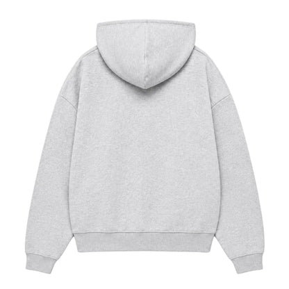 Alo Men’s Accolade Full Zip Hoodie Athletic Heather Grey - AFewVibe