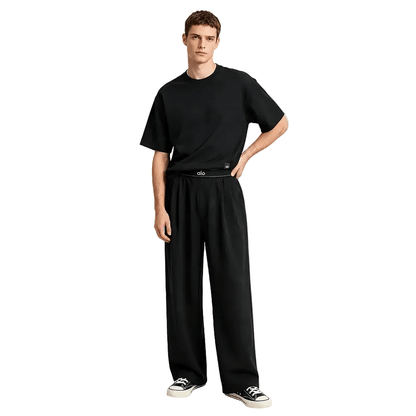Alo Suit Up Trouser Regular Black - AFewVibe