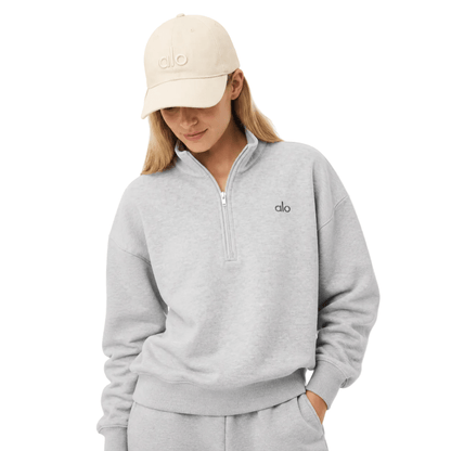 Alo Washed Off Duty Cap Monument Wash Sand Dollar - AFewVibe