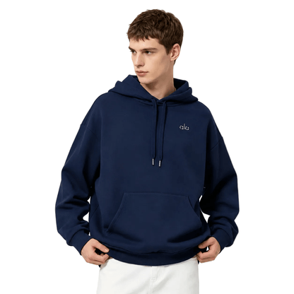 Alo Yoga Accolade Hoodie Navy - AFewVibe