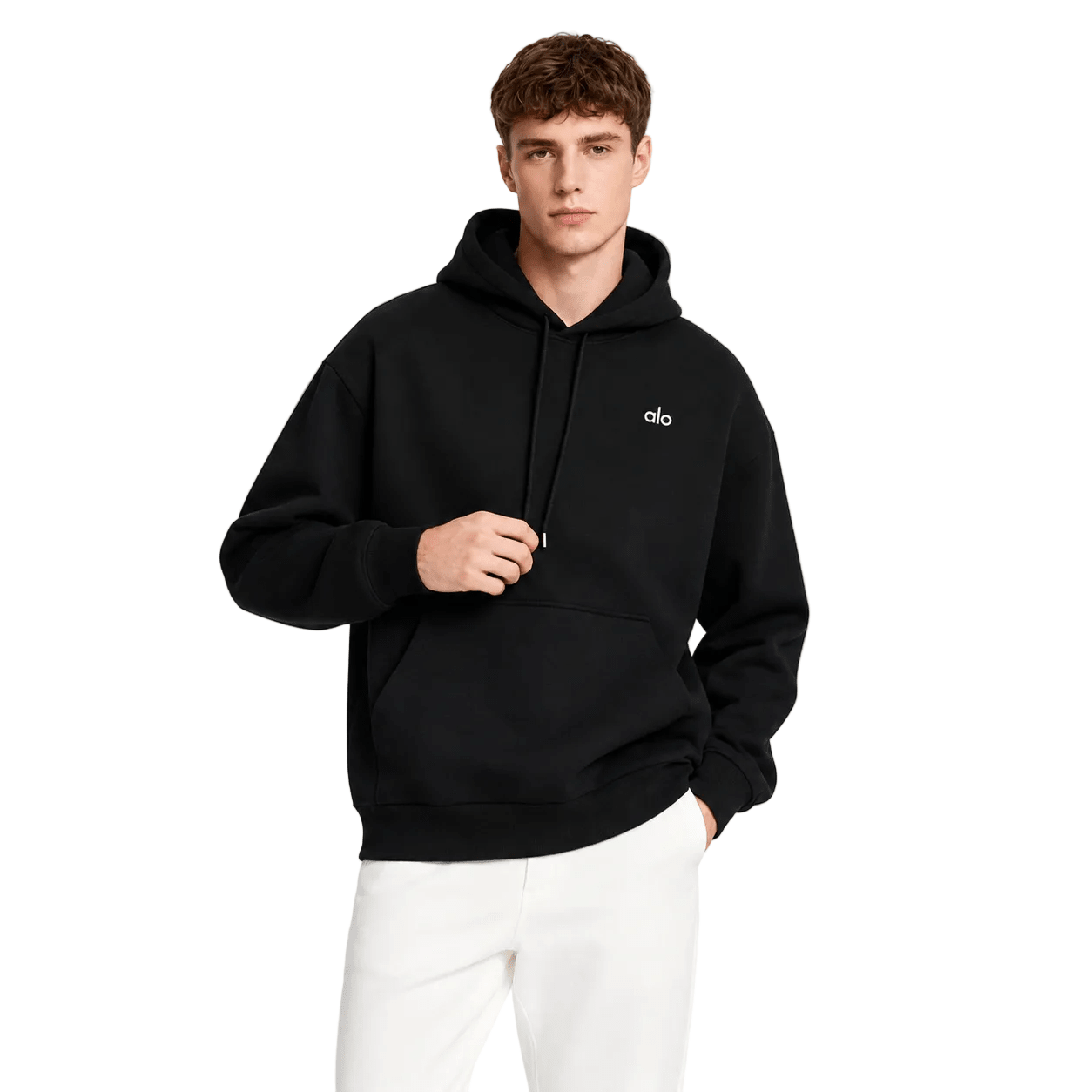 Alo Yoga Accolade logo print hoodie - AFewVibe