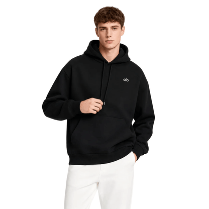 Alo Yoga Accolade logo print hoodie - AFewVibe