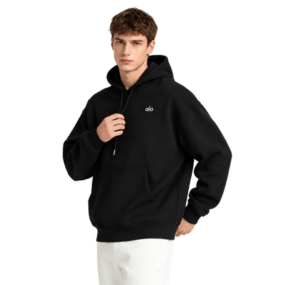 Alo Yoga Accolade logo print hoodie - AFewVibe