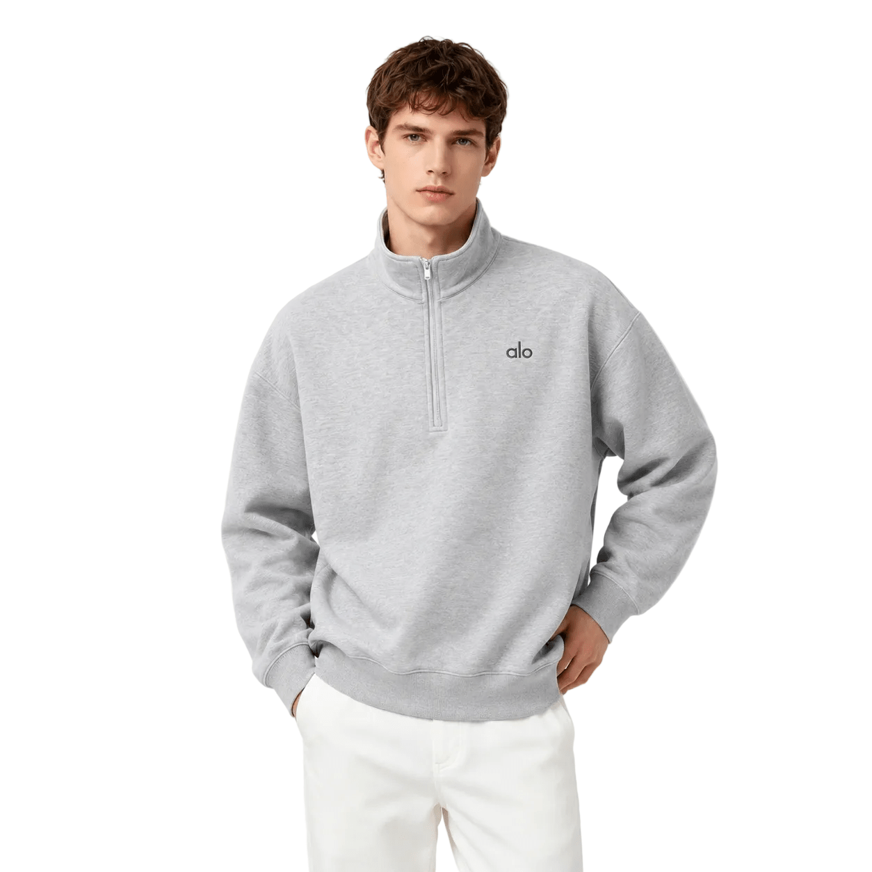 Alo Yoga Accolade quarter zip sweater - AFewVibe