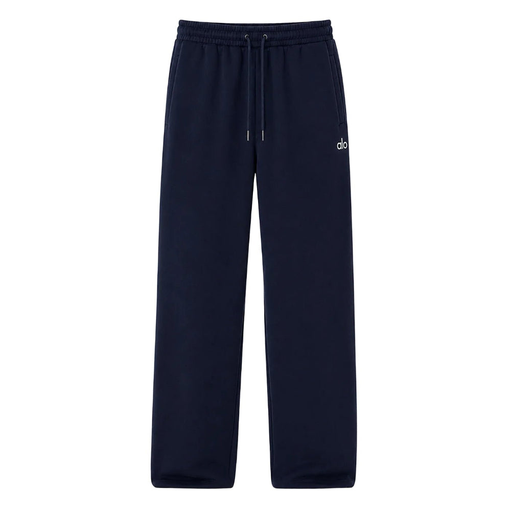Alo Yoga Accolade Straight Leg Sweatpants Navy - AFewVibe