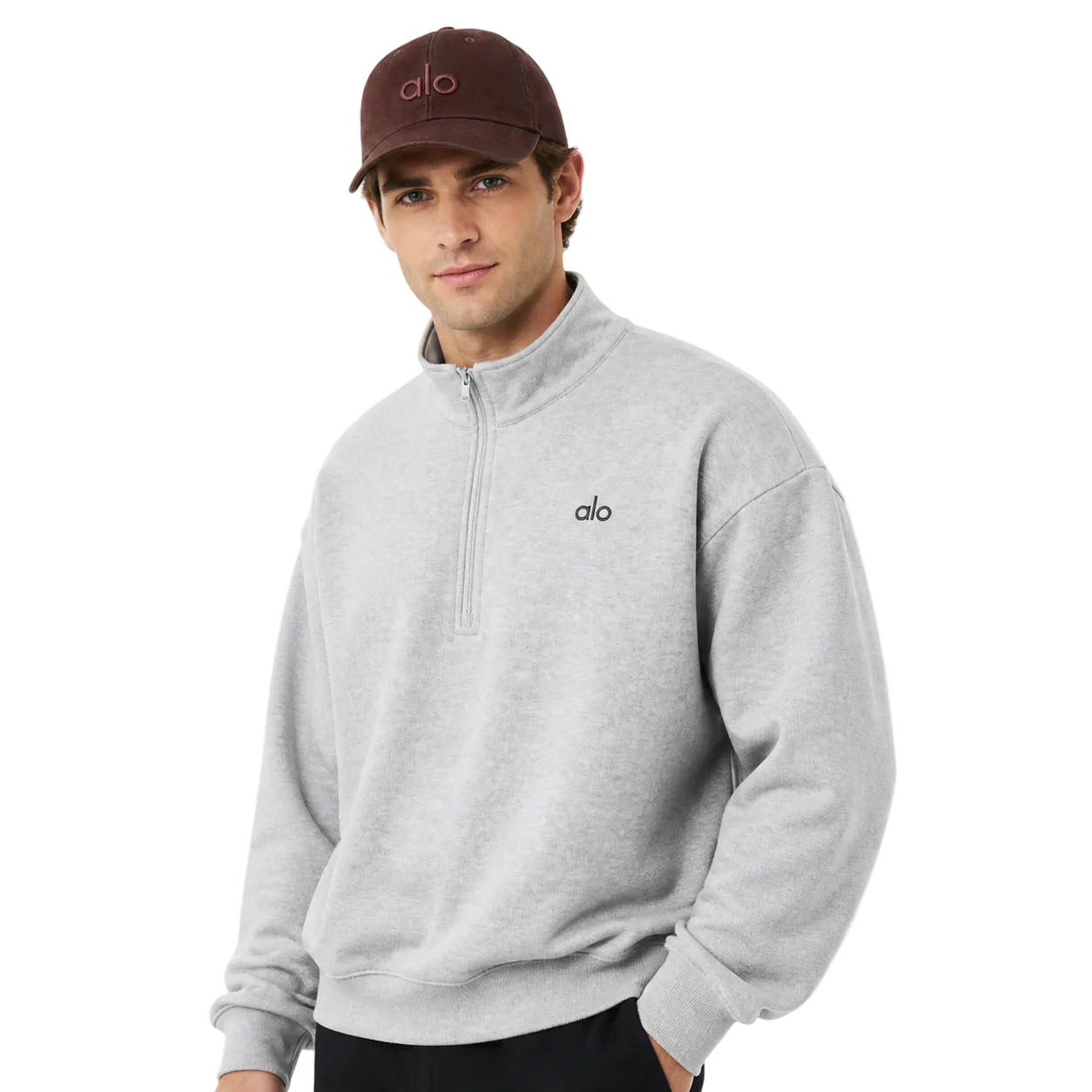 Alo Yoga Washed Off Duty Cap Brownstone Wash - AFewVibe