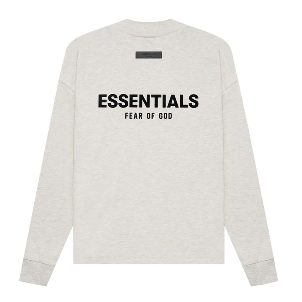 Fear of God Essentials Long Sleeve Tee Light Oatmeal