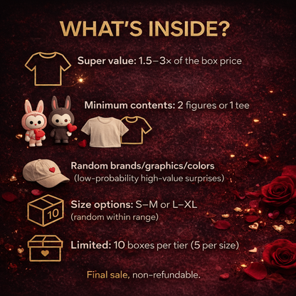 AFV $30 mystery box - Valentine's day edition