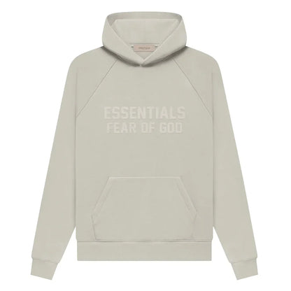 Fear of God Essentials Hoodie Smoke
