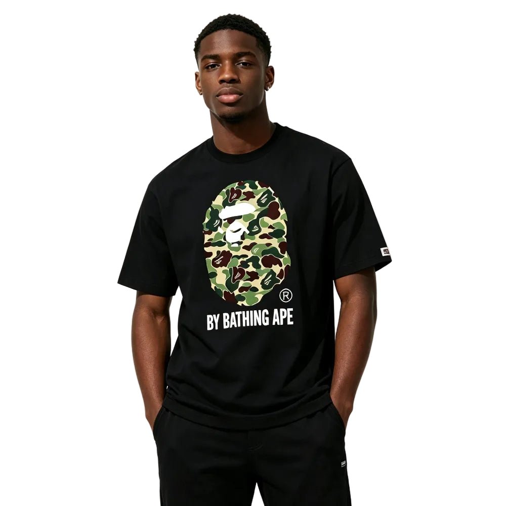BAPE ABC Camo By Bathing Ape Tee Black Green – AFewVibe