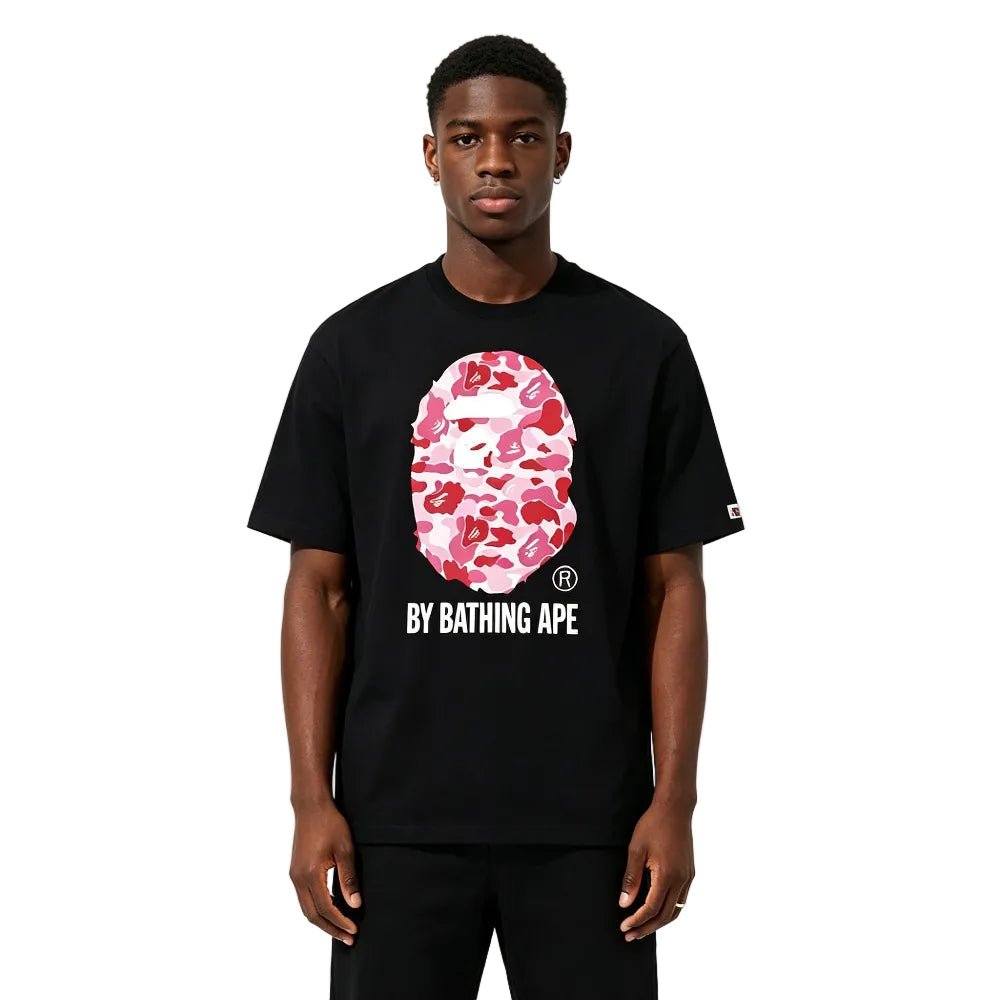 BAPE ABC Camo By Bathing Ape Tee Black Pink – AFewVibe
