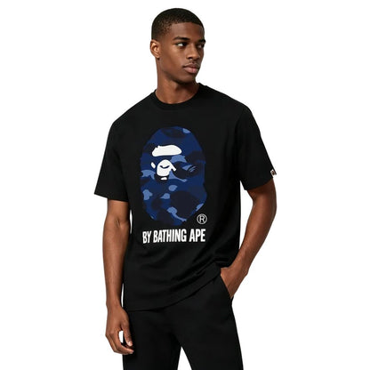 BAPE Color Camo By Bathing Ape Tee FW22 Black Navy - AFewVibe