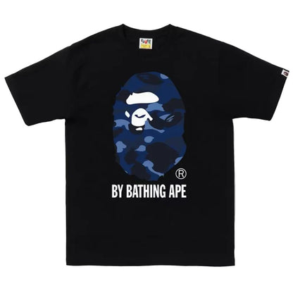 BAPE Color Camo By Bathing Ape Tee FW22 Black Navy - AFewVibe