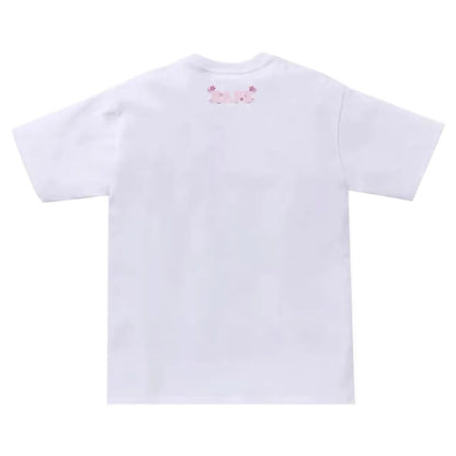 BAPE Sakura Tee SS24 White - AFewVibe