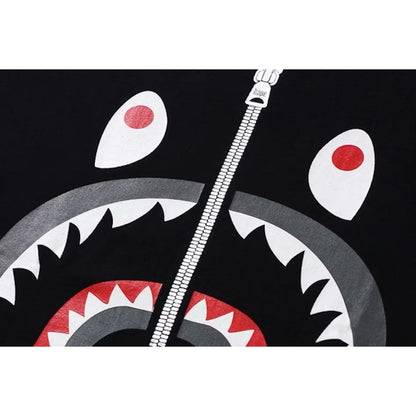 BAPE Shark Tee Black - AFewVibe
