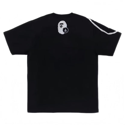 BAPE x Joshua Vides Ape Head Tee Black - AFewVibe