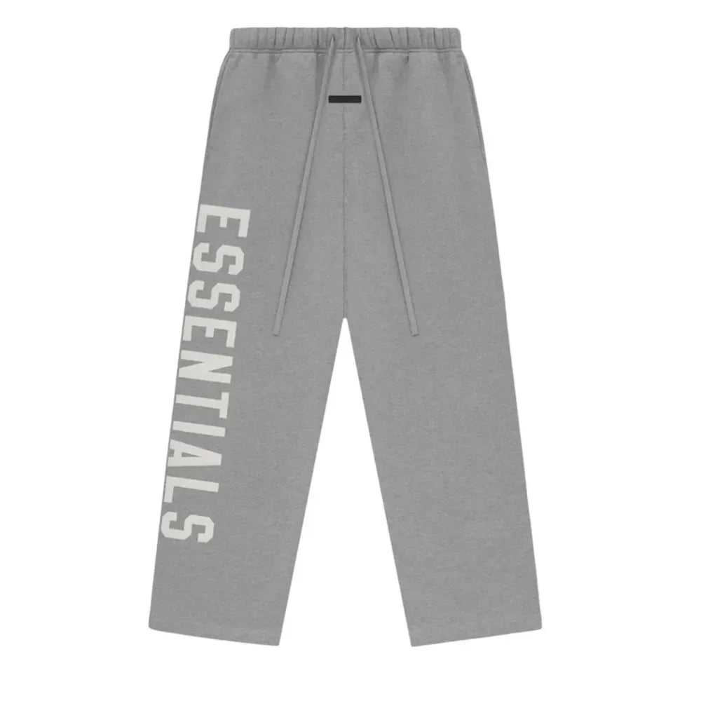 Fear Of God Essentials Fleece Relaxed Sweatpant Dark Heather - AFV Clothes