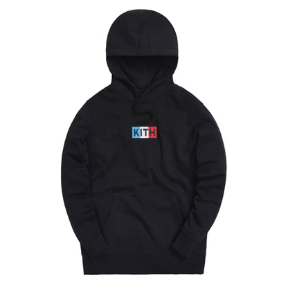 Kith Paris Classic Logo Hoodie Black