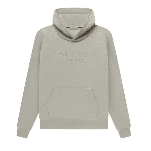 Fear Of God Essentials Waffle Raglan Hoodie Seal - AFV Clothes