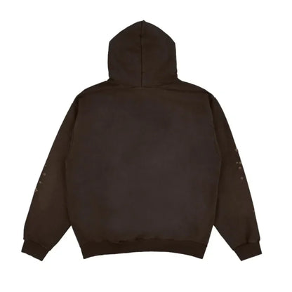 Travis Scott Cactus Jack x Sp5der Days Before Rodeo Hoodie Brown - AFV Clothes