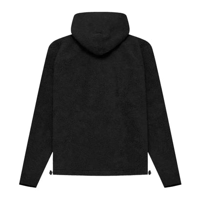 Fear Of God Essentials Polar Fleece Half Zip Hoodie Iron - AFV Clothes