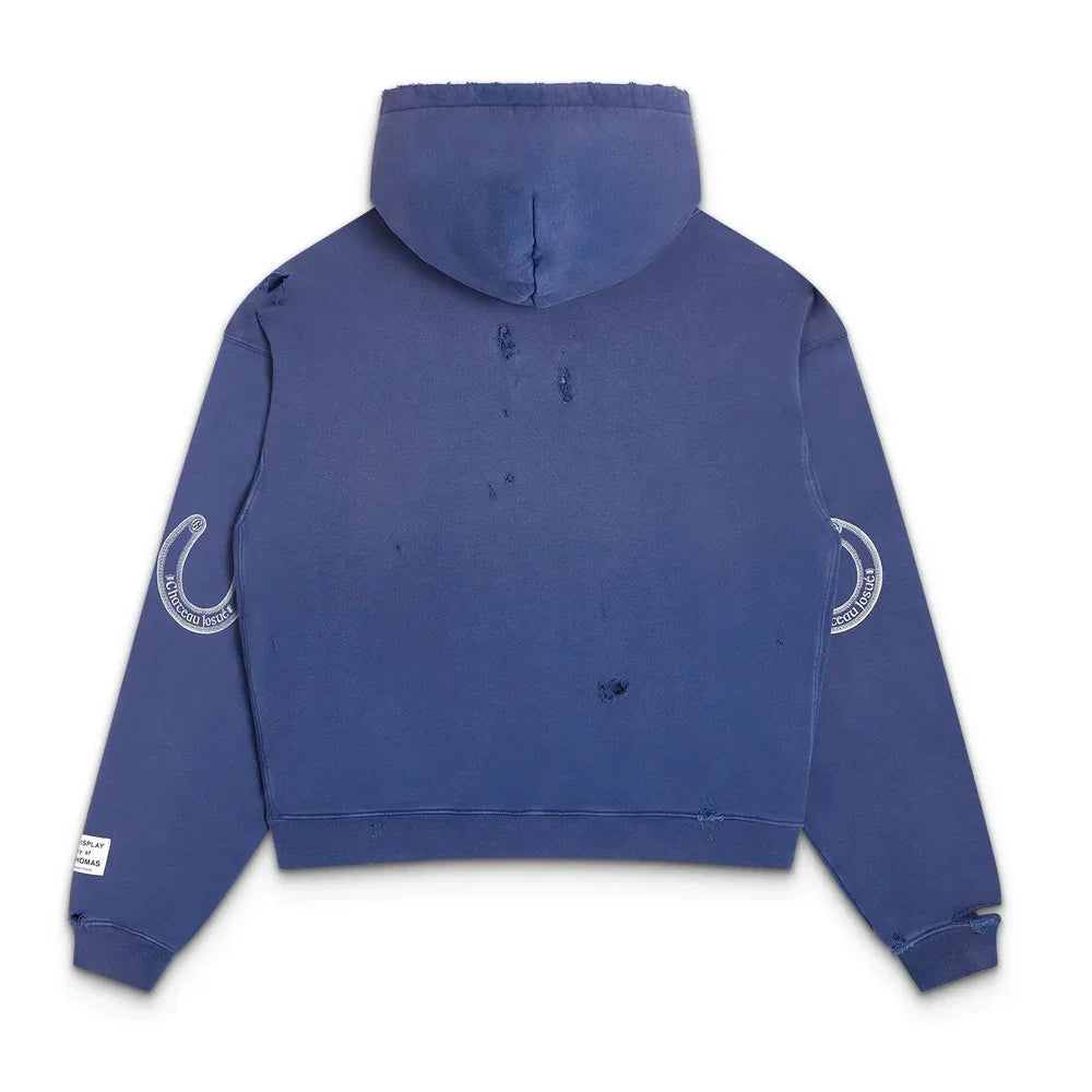 Gallery Dept. Distressed Chateau Ranch Hoodie Navy – AFV Clothes