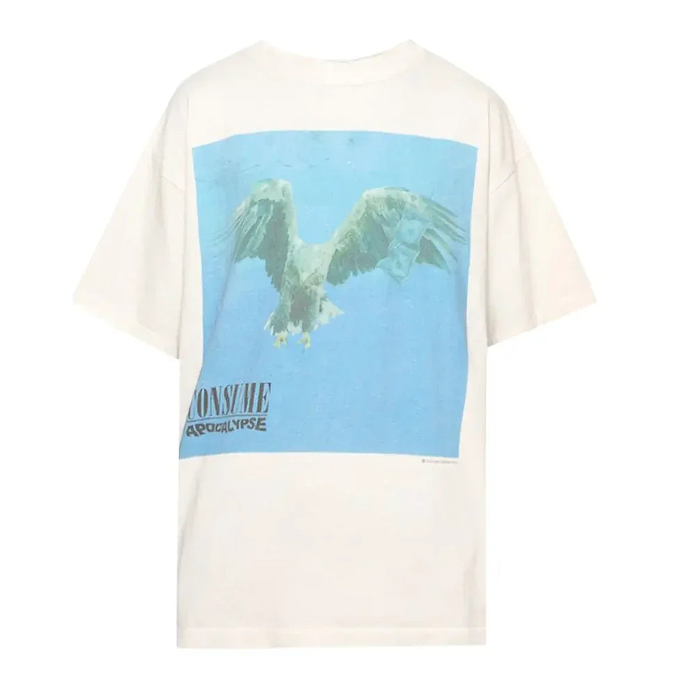 Saint Michael Consume Tee White



