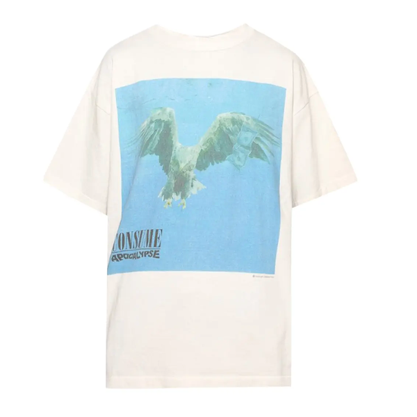 Saint Michael Consume Tee White



