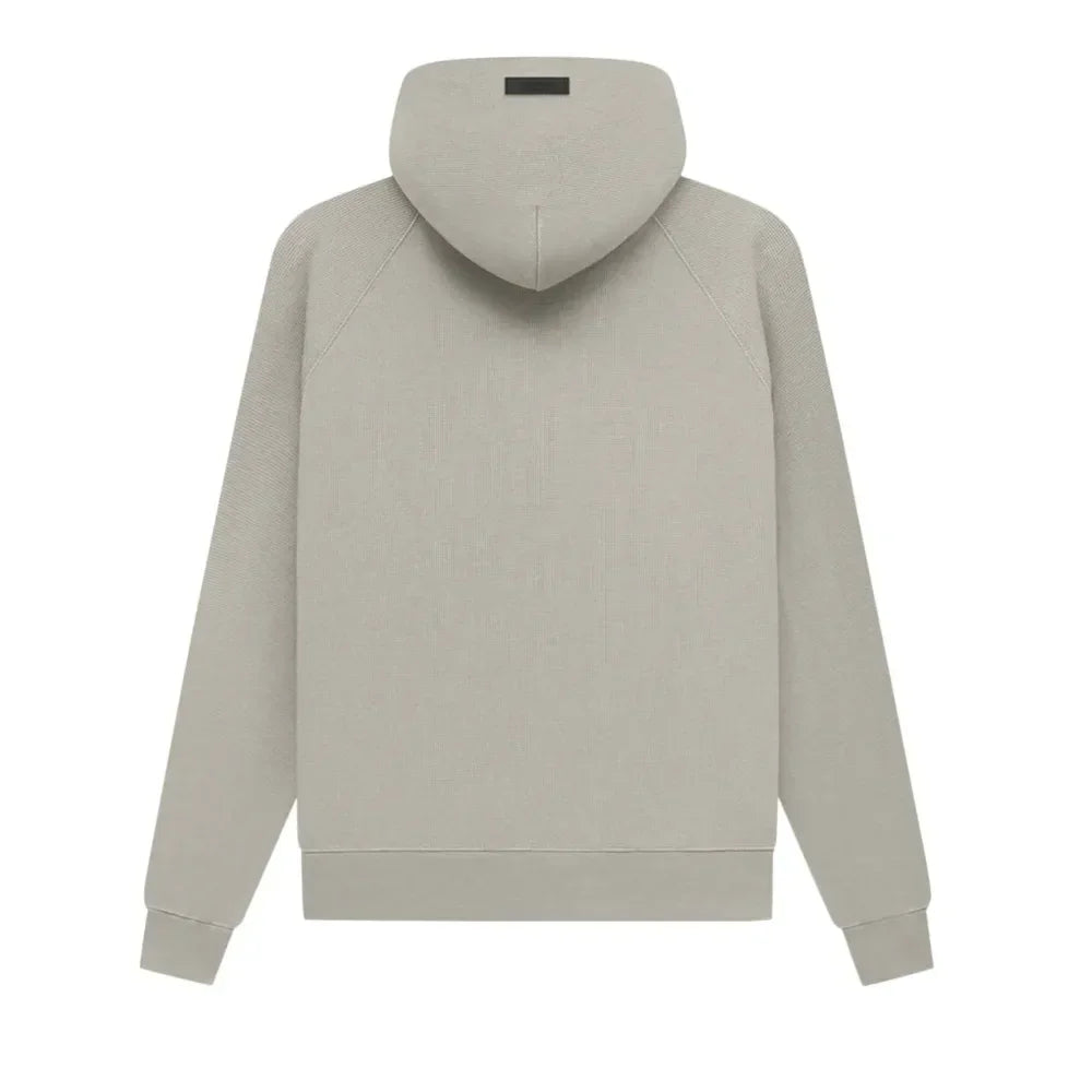 Fear Of God Essentials Waffle Raglan Hoodie Seal - AFV Clothes